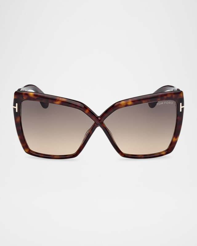Fiore Acetate Butterfly Sunglasses